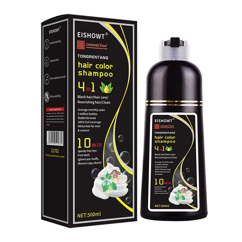 Semi-permanent hair dye providing brilliant color payoff.