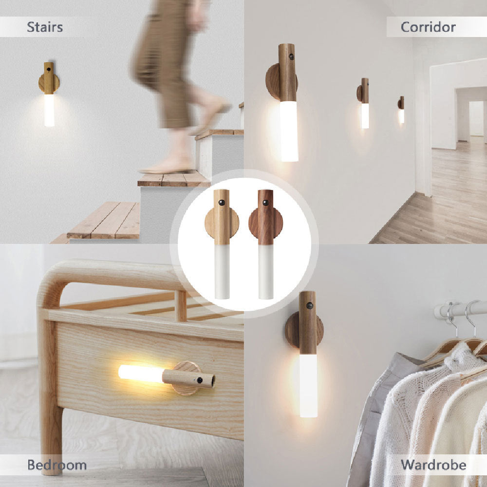 Smart PIR sensor LED lamp for bedrooms and corridors.