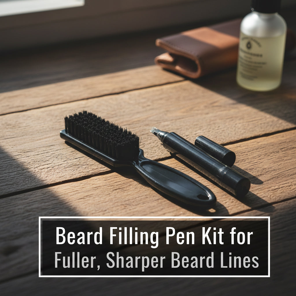 Beard Filling Pen Kit for Fuller, Sharper Beard Lines