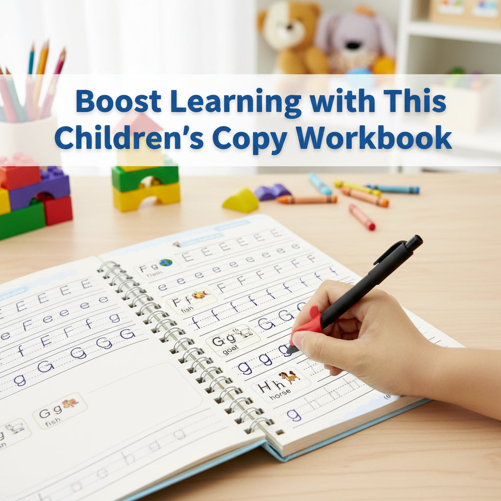 Boost Learning with This Children’s Copy Workbook