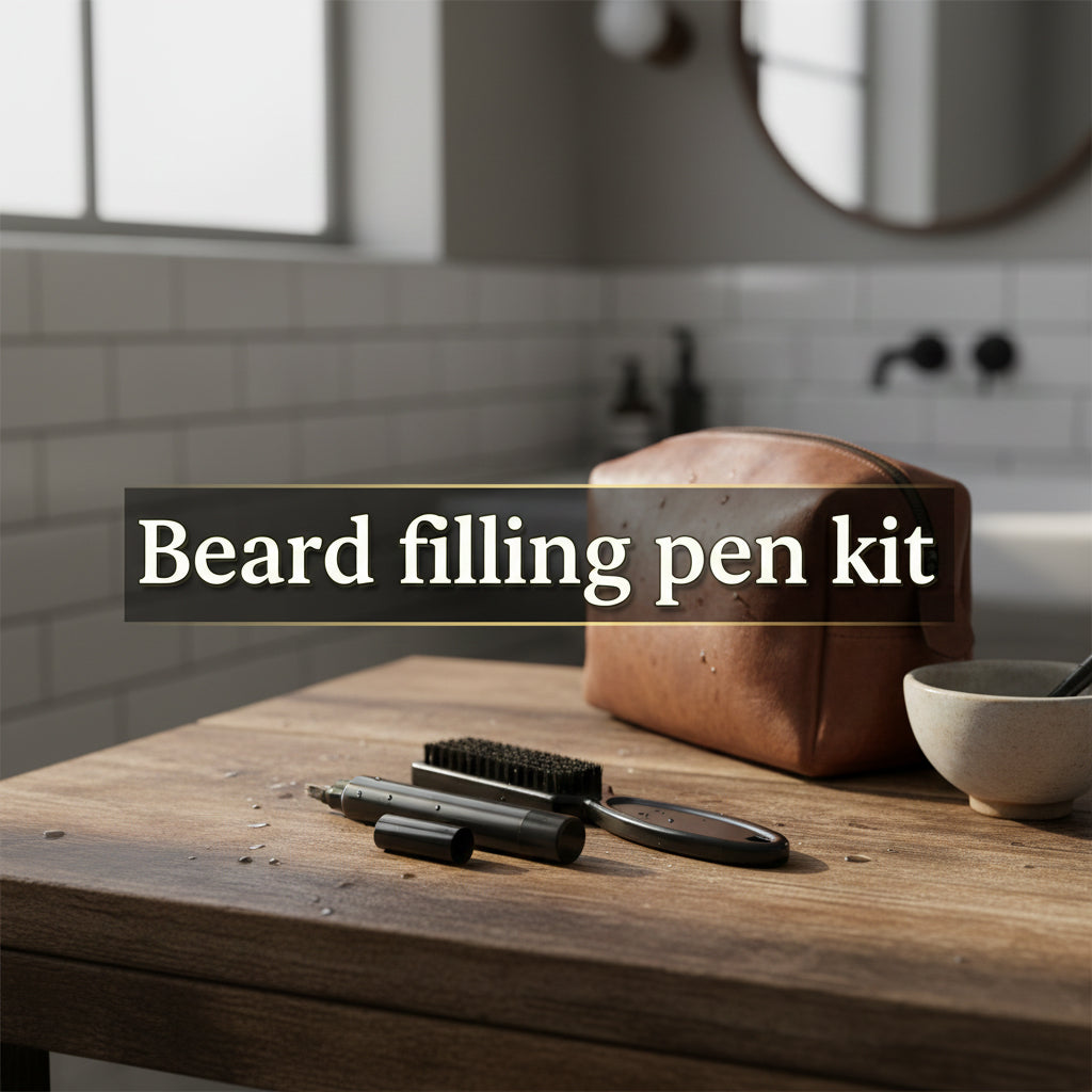 Boost Your Daily Look with a Modern Beard Filling Pen Kit