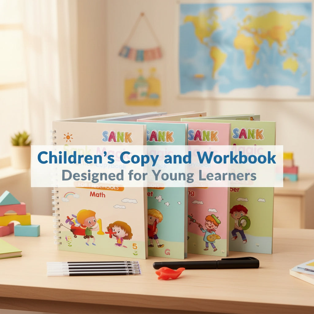 Children’s Copy and Workbook Designed for Young Learners