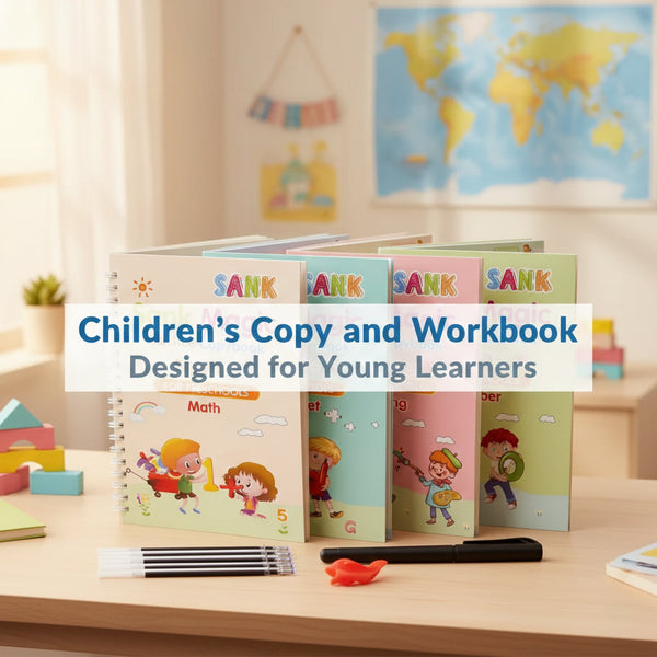 Children’s Copy and Workbook Designed for Young Learners