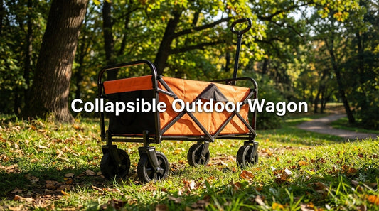 Collapsible Outdoor Wagon Designed for Everyday Utility