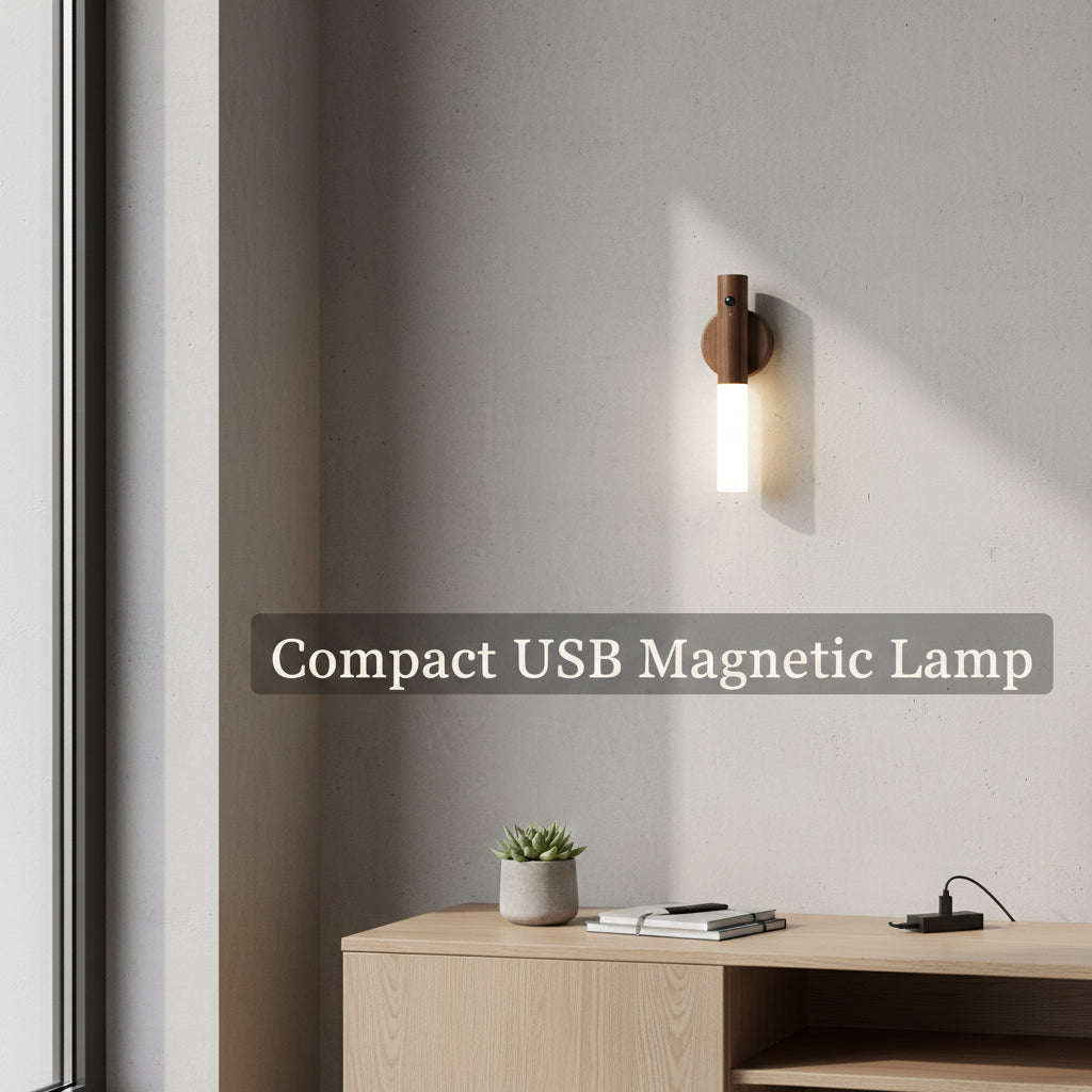 Compact USB Magnetic Lamp for Smart Everyday Use