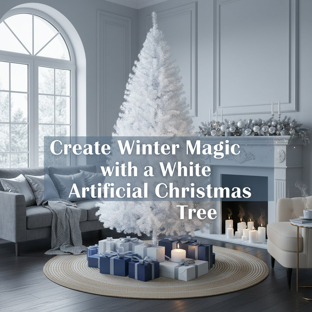Create Winter Magic with a White Artificial Christmas Tree