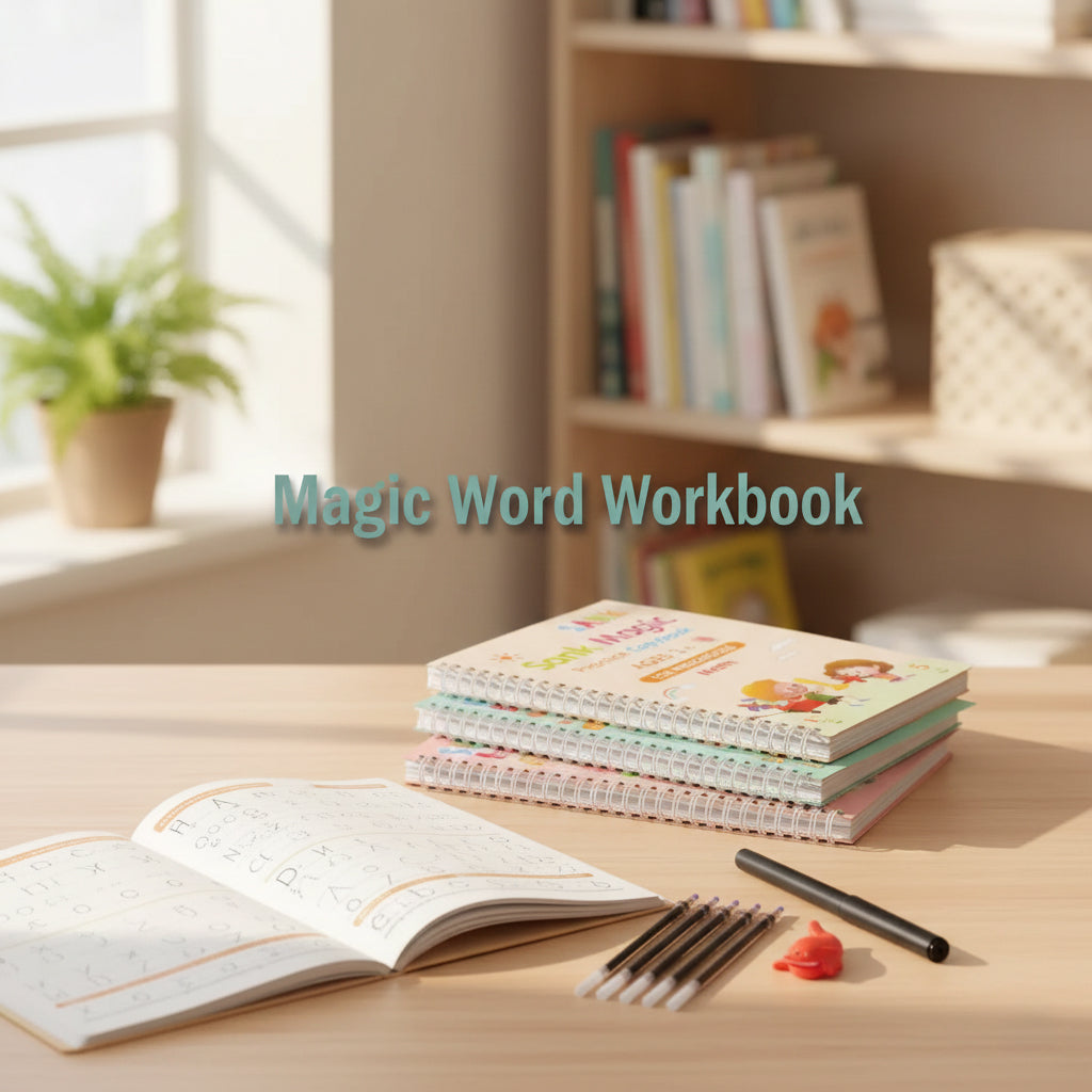 Creative Magic Word Workbook for Fun Early Learning