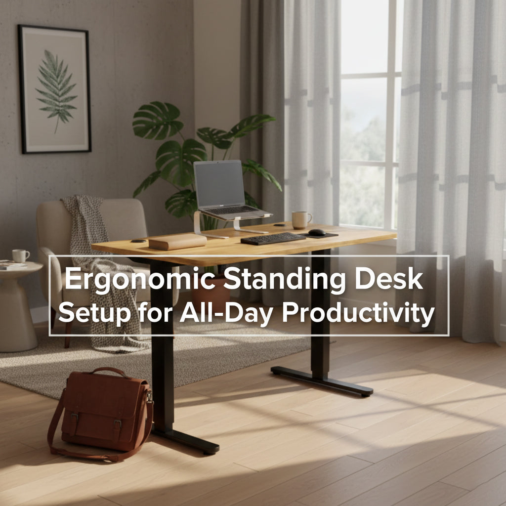 Ergonomic Standing Desk Setup for All-Day Productivity