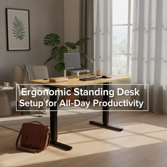 Ergonomic Standing Desk Setup for All-Day Productivity