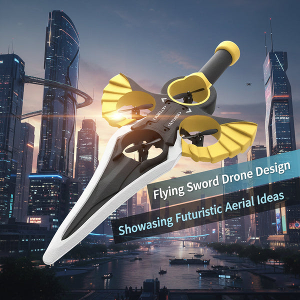 Flying Sword Drone Design: A Bold Look Into the Future of Aerial Innovation