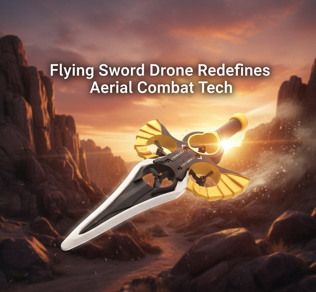 Flying Sword Drone Redefines Aerial Combat Tech