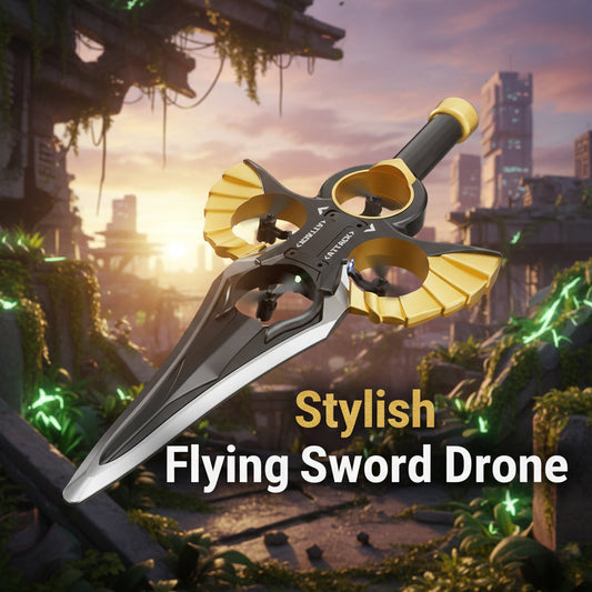 Flying Sword Drone Redefines Stylish Aerial Gadgets