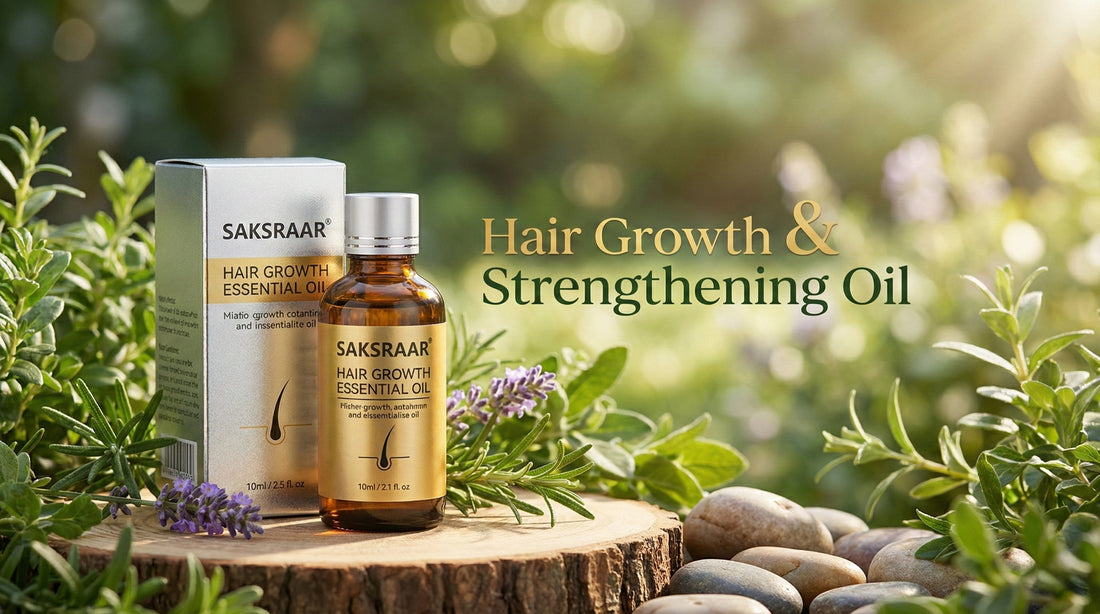 Hair Growth & Strengthening Oil to Restore Damaged Hair