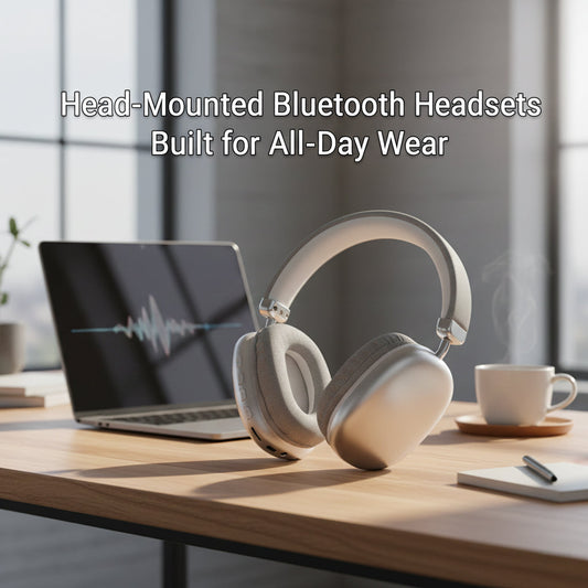 Head-Mounted Bluetooth Headsets Built for All-Day Wear