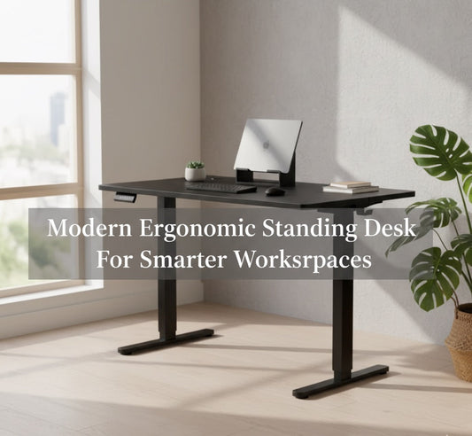 Modern Ergonomic Standing Desk For Smarter Workspaces