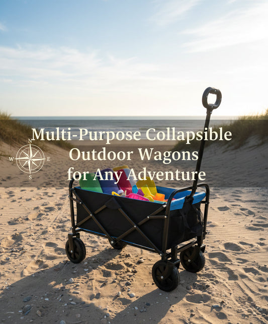 Multi-Purpose Collapsible Outdoor Wagons for Any Adventure
