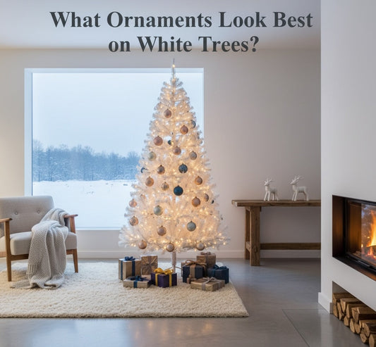 What Ornaments Look Best on White Trees?