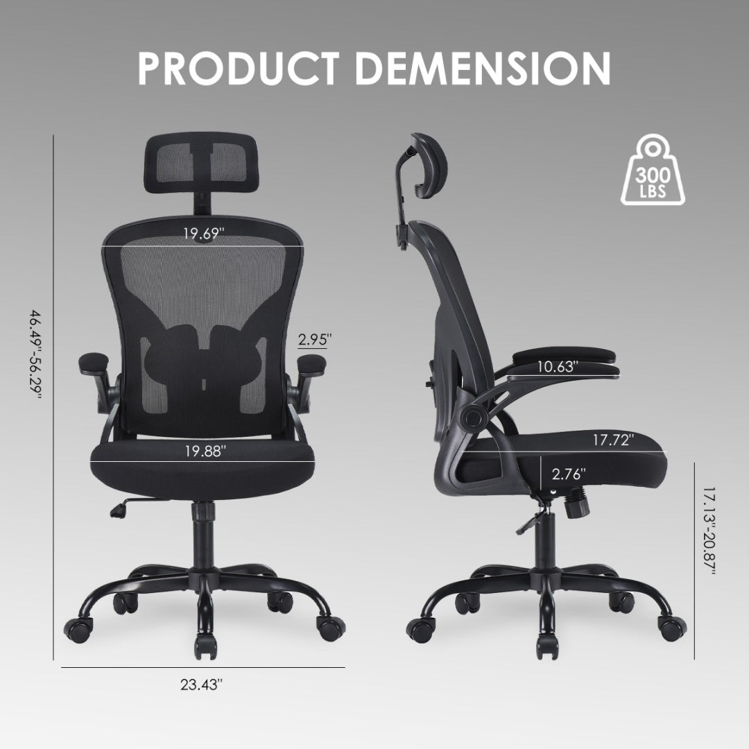 adjustable lumbar support chair