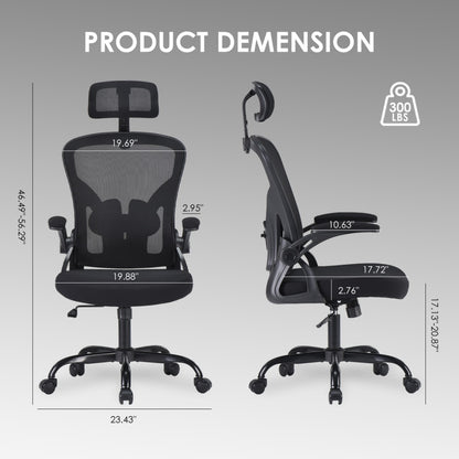 adjustable lumbar support chair