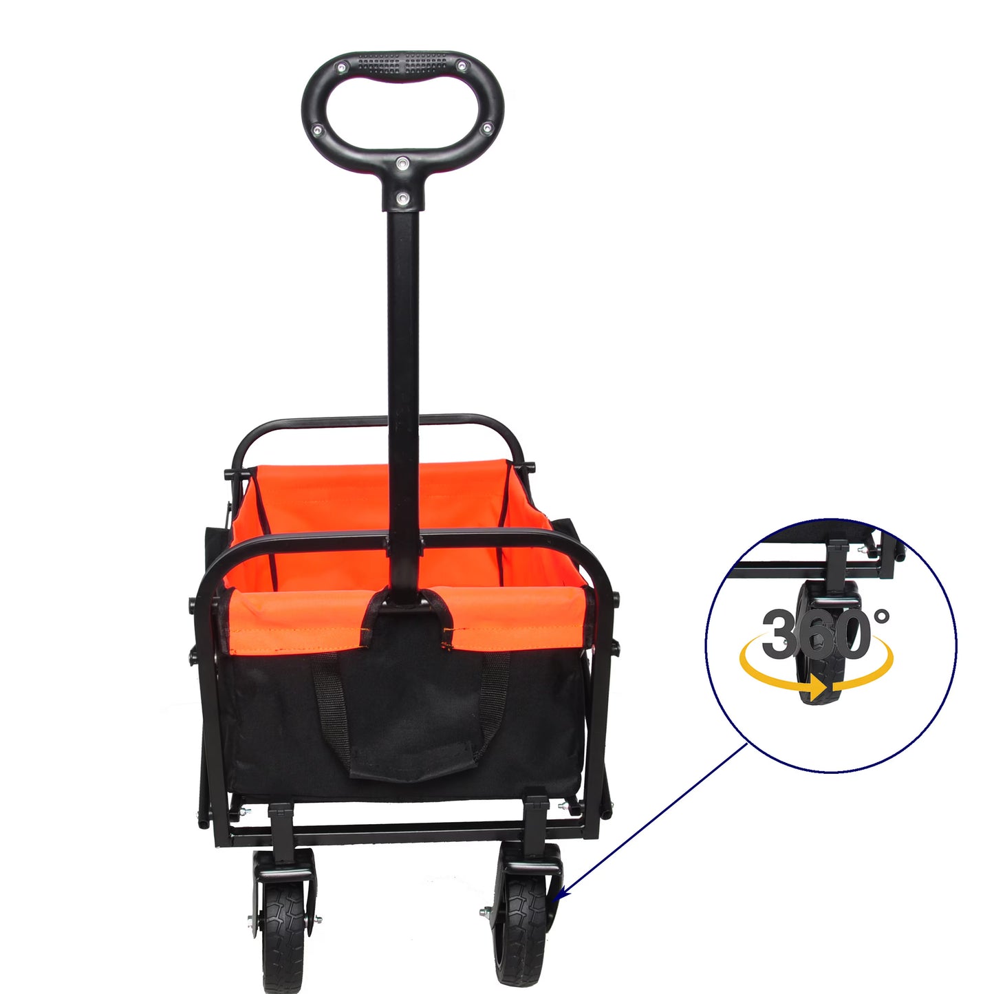 Compact garden wagon cart designed for portability.