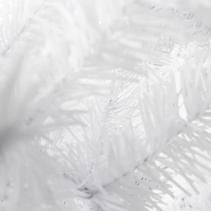 Large white artificial tree perfect for holiday celebrations.