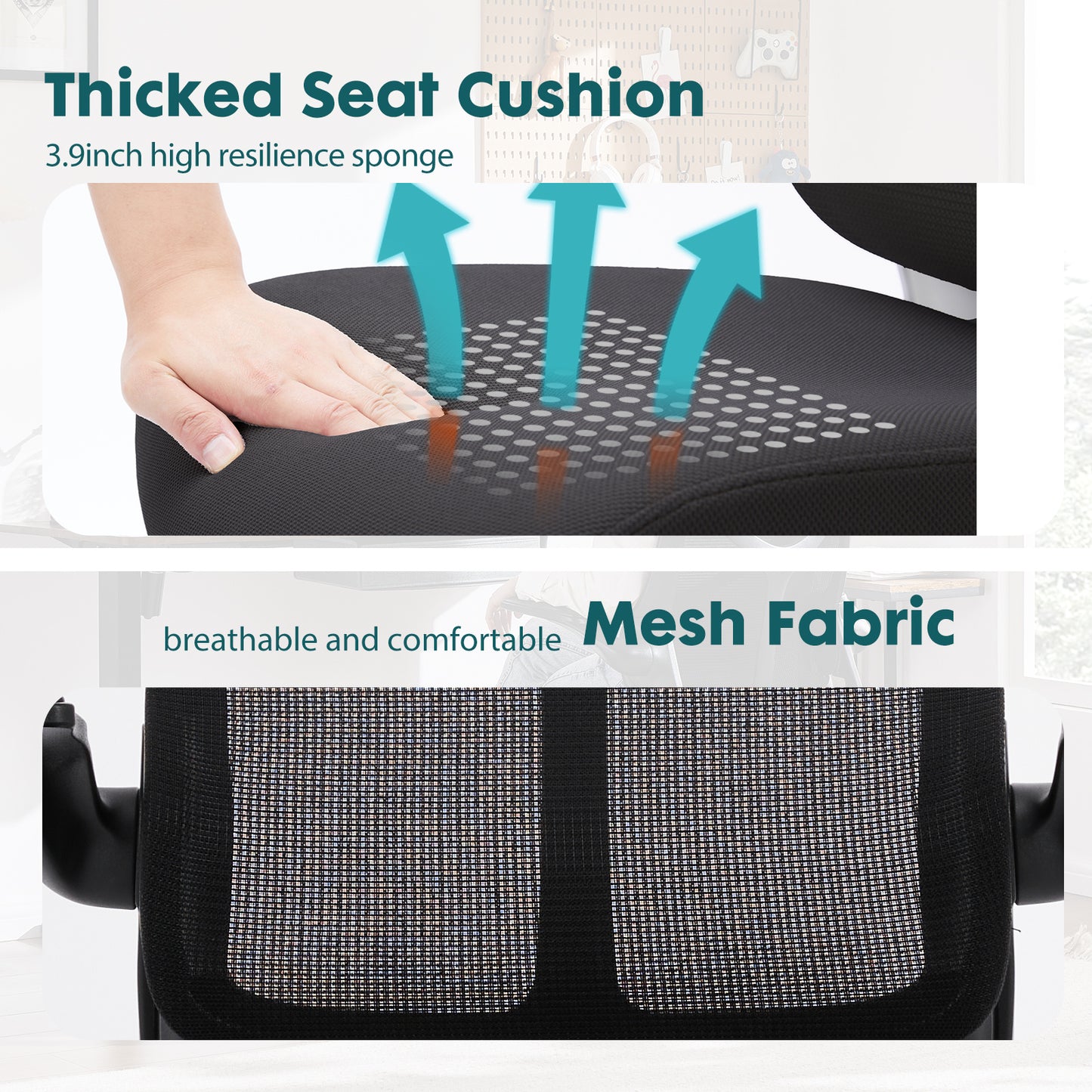breathable net for ergonomic chair
