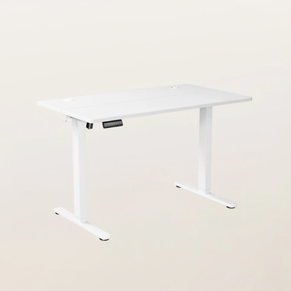 Mini Standing Desk White - Adjustable Height Electric Computer Table
